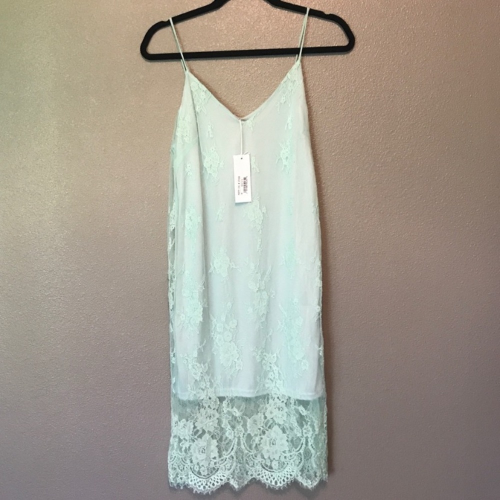 2/$20 Nasty gal dress NWT! Mint color sz M